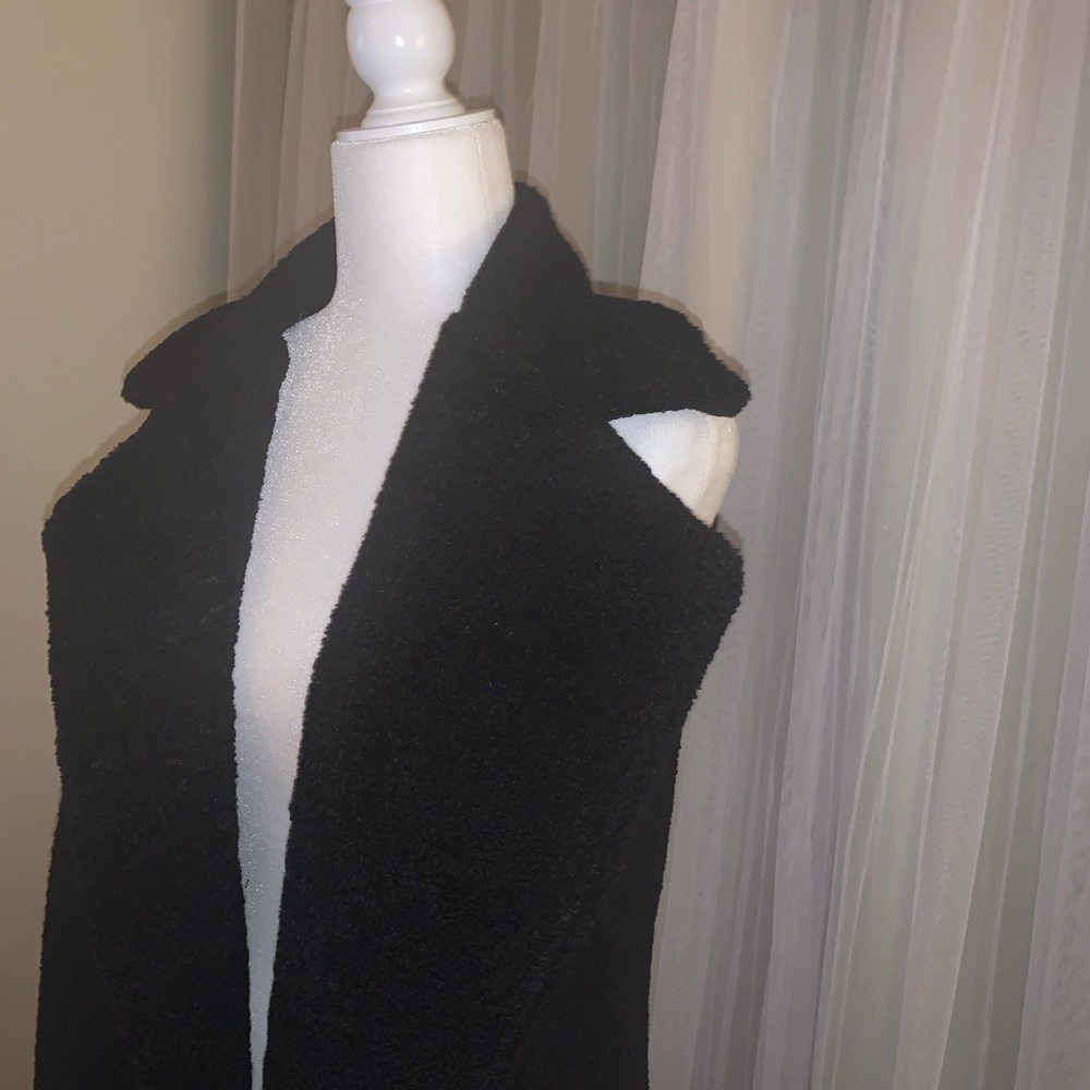 Black vest long